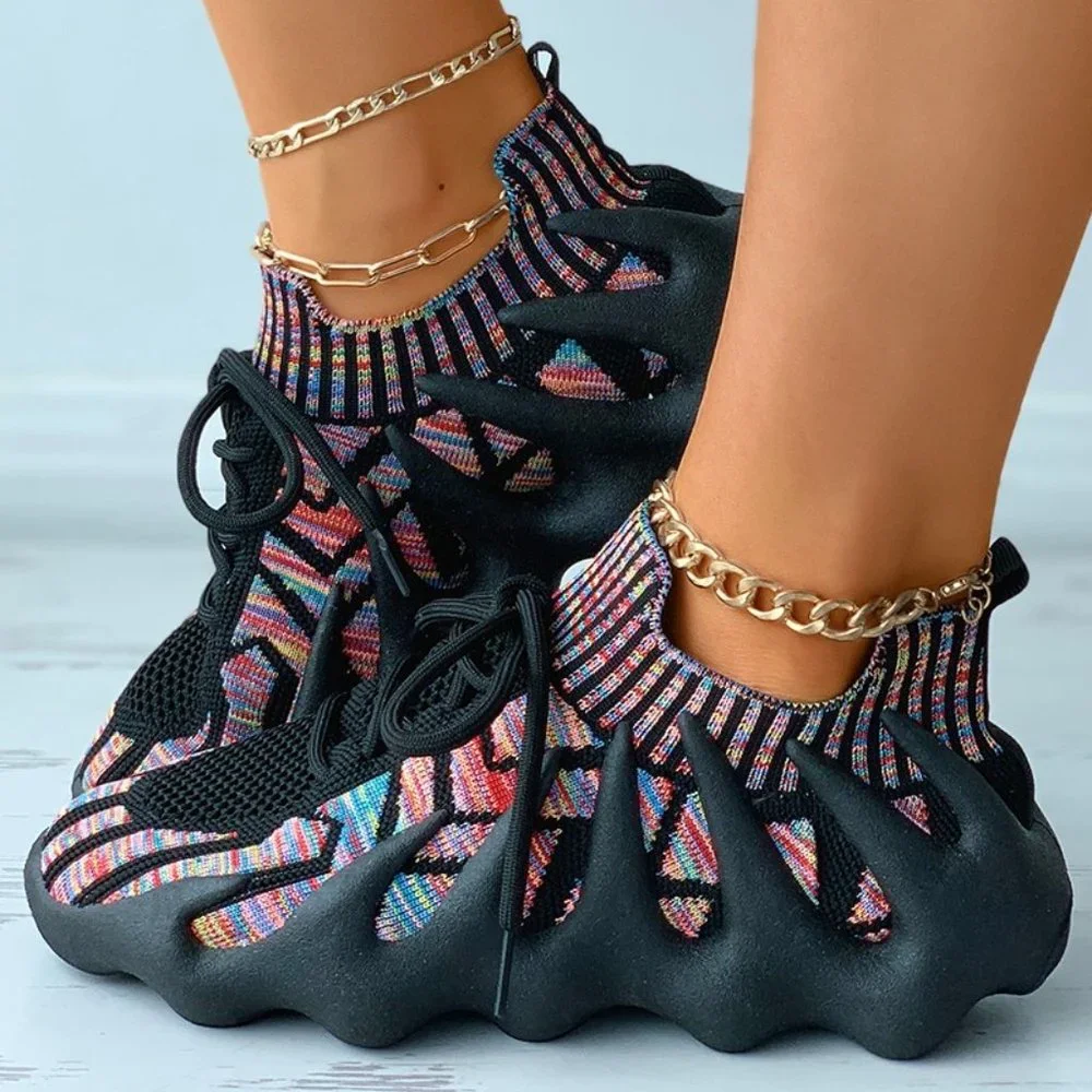 Mixed Color Sneaker - Picture 1 of 11